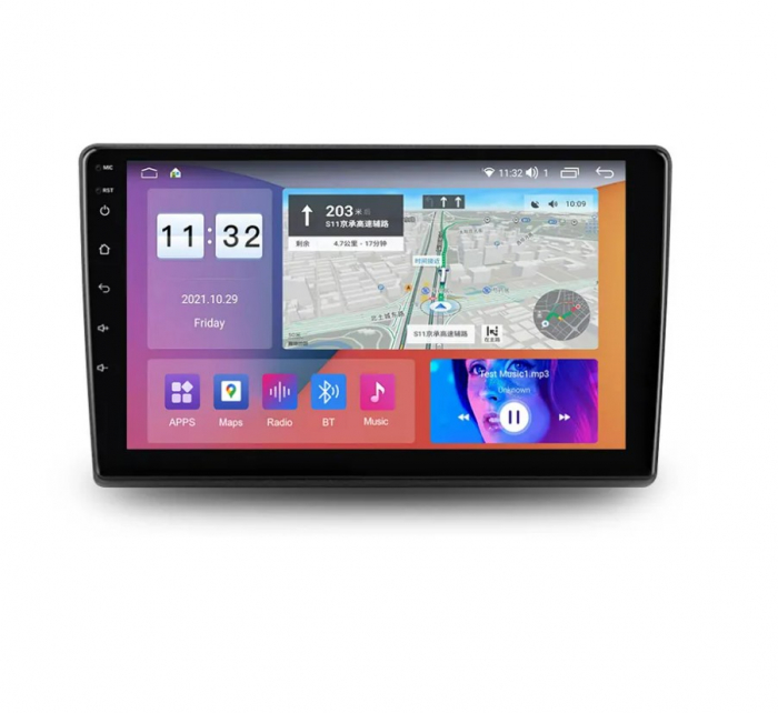 Navigatie dedicata Kia Ceed 2006-2012, 4GB RAM 32 ROM, Android 13, Display QLED, 9",DSP, Carplay, Android Auto, Internet, Youtube , Waze , WI-FI , USB , Bluetooth , Mirrorlink [2]