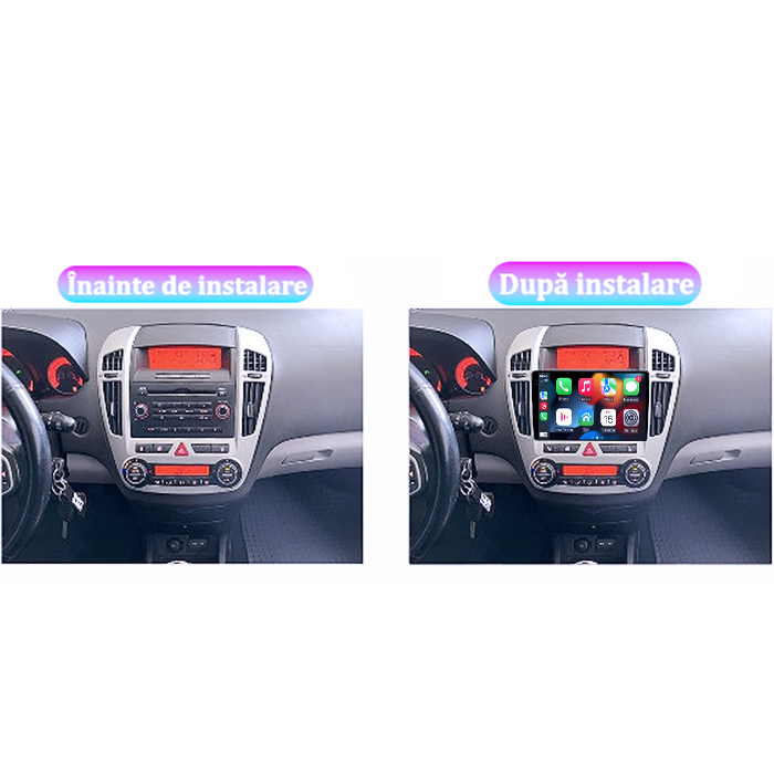 Navigatie dedicata Kia Ceed 2006-2012, 4GB RAM 64GB ROM, Procesor Qualcomm Octacore, Android 14, Rezolutie 2K, Display QLED 9", DSP, Carplay&Android Auto, SIM 4G [7]