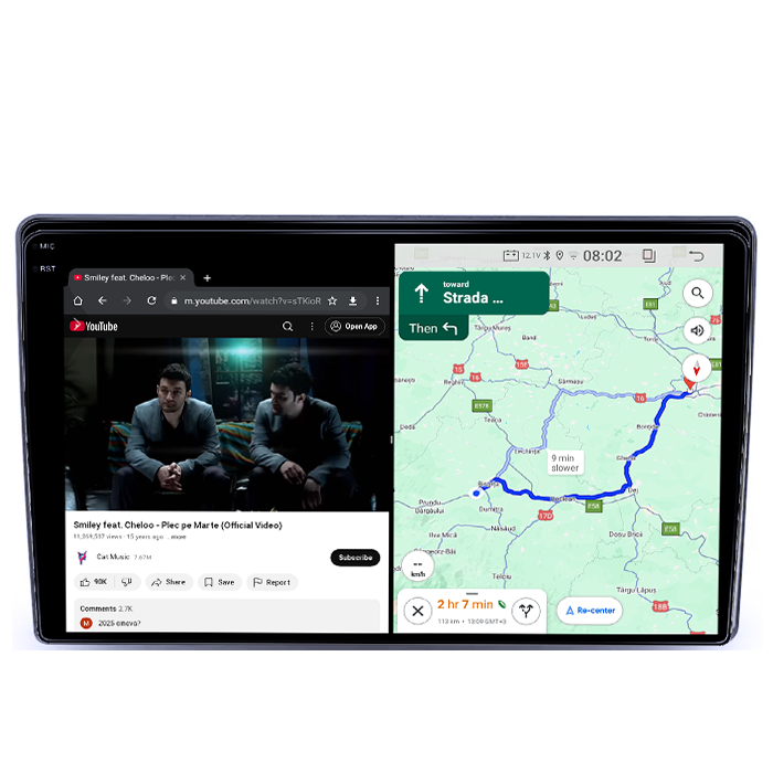 Navigatie dedicata Kia Ceed 2006-2012, 4GB RAM 64GB ROM, Quad Core, Display 9" QLED 1K, Carplay, Android 14, Bluetooth, Magazin Play, Suport Camere AHD [4]