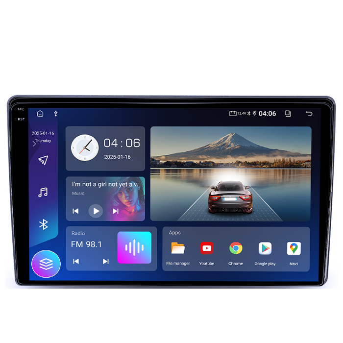 Navigatie dedicata Kia Ceed 2006-2012, 4GB RAM 64GB ROM, Quad Core, Display 9" QLED 1K, Carplay, Android 14, Bluetooth, Magazin Play, Suport Camere AHD [2]