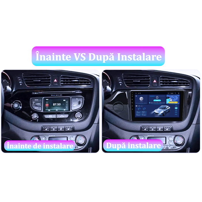 Navigatie dedicata Kia Ceed 2012-2020, DUDU3, 4GB RAM 64GB ROM, Octacore, Platforma 8581, Android, Display QLED 9", DSP, Carplay&AndroidAuto [6]