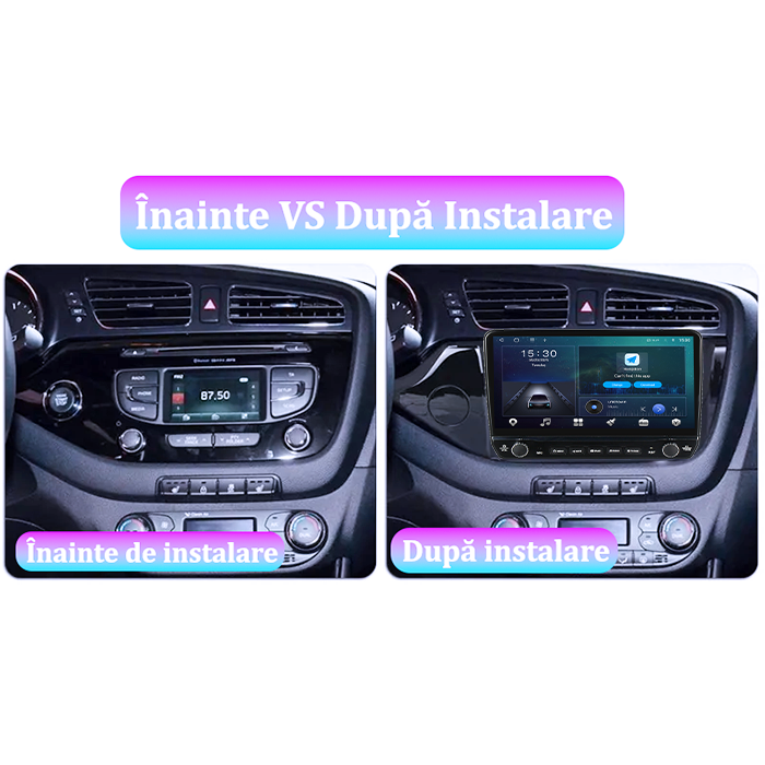 Navigatie dedicata Kia Ceed 2012-2020 Tesla cu butoane rotative model 2024, 4GB RAM 64GB ROM, Procesor Quadcore, Android 14, Display QLED 10", DSP, Carplay&Android Auto [7]