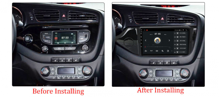 Navigatie dedicata Kia Ceed 2012-2016, 4GB RAM 32 ROM, Android 13, Display QLED, 9",DSP, Carplay, Android Auto, Internet, Youtube , Waze , WI-FI , USB , Bluetooth , Mirrorlink [5]