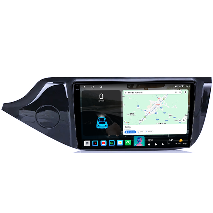Navigatie dedicata Kia Ceed 2012-2020, 4GB RAM 64GB ROM, Octacore, Android 14, Display QLED 1K 9", Carplay&Android Auto, SIM 4G, Ventilator Activ [2]