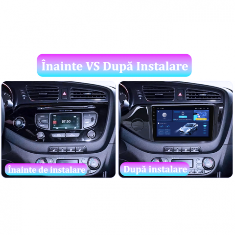 Navigatie dedicata Kia Ceed 2012-2020, 4GB RAM 64GB ROM, Quad Core, Display 9" QLED 1K, Carplay, Android 14, Bluetooth, Magazin Play, Suport Camere AHD [2]