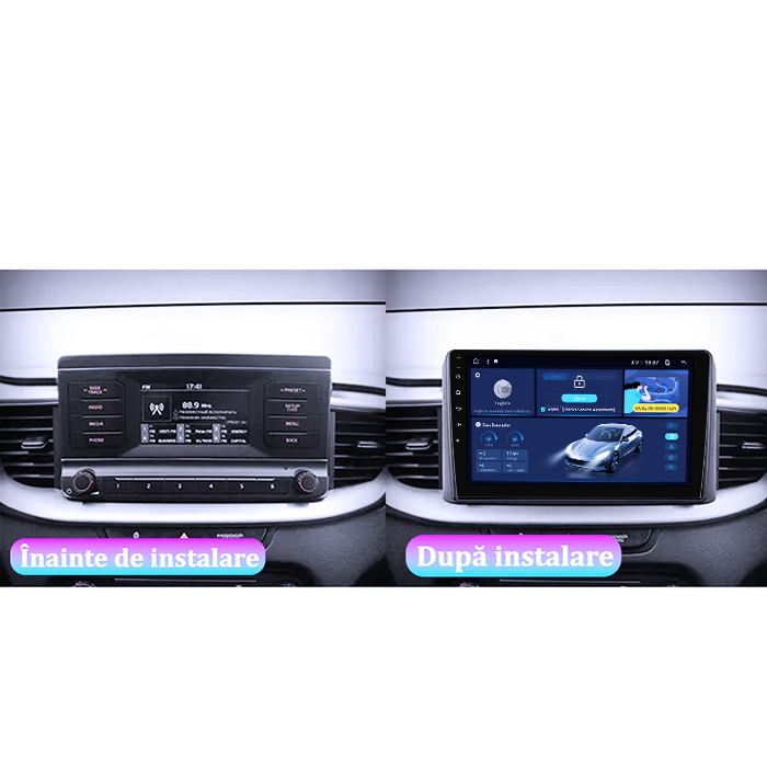 Navigatie dedicata Kia Ceed 2018-2022, DUDU3, 4GB RAM 64GB ROM, Octacore, Platforma 8581, Android, Display QLED 9", DSP, Carplay&AndroidAuto [6]