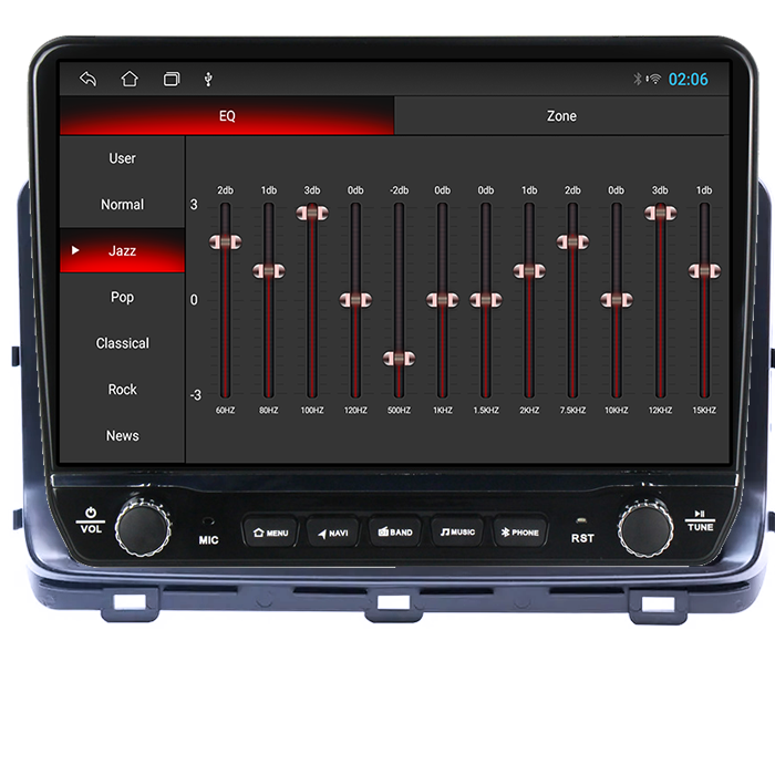 Navigatie dedicata Kia Ceed 2018-2022 Tesla cu butoane rotative model 2024, 4GB RAM 64GB ROM, Procesor Quadcore, Android 14, Display QLED 10", DSP, Carplay&Android Auto [2]
