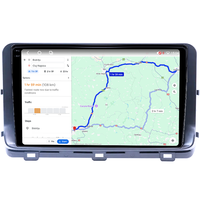 Navigatie dedicata KIA Ceed 2018- 2022, 4GB RAM 64GB ROM, Octacore, Android 14, Display QLED 1K 10", Carplay&Android Auto, SIM 4G, Ventilator Activ [4]
