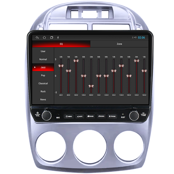 Navigatie dedicata Kia Cerato 2005-2006 Tesla cu butoane rotative model 2024, 4GB RAM 64GB ROM, Procesor Quadcore, Android 14, Display QLED 10", DSP, Carplay&Android Auto [2]