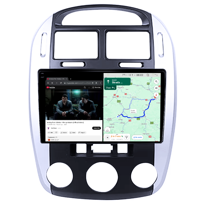 Navigatie dedicata Kia Cerato 2004-2008, 4GB RAM 64GB ROM, Quad Core, Display 9" QLED 1K, Carplay, Android 14, Bluetooth, Magazin Play, Suport Camere AHD [4]