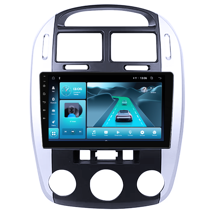 Navigatie dedicata Kia Cerato 2004-2008, 8GB RAM 128GB ROM, Octacore, Platforma TS18, Android 13, Display QLED 9”, Suporta camera 360º, DSP, Carplay&Android Auto, SIM 4G, Ventilator Activ [3]