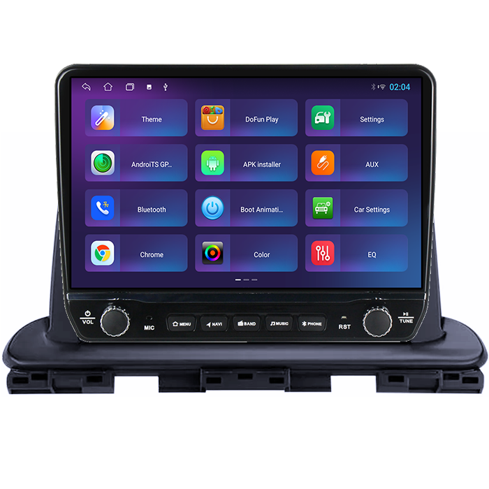 Navigatie dedicata Kia Cerato 2018-2021 Tesla cu butoane rotative model 2024, 4GB RAM 64GB ROM, Procesor Quadcore, Android 14, Display QLED 10", DSP, Carplay&Android Auto [4]