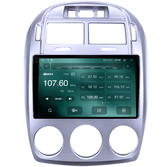 Navigatie dedicata Kia Cerato 2005-2006, 4GB RAM 64GB ROM, Quad Core, Display 9" QLED 1K, Carplay, Android 14, Bluetooth, Magazin Play, Suport Camere AHD [3]