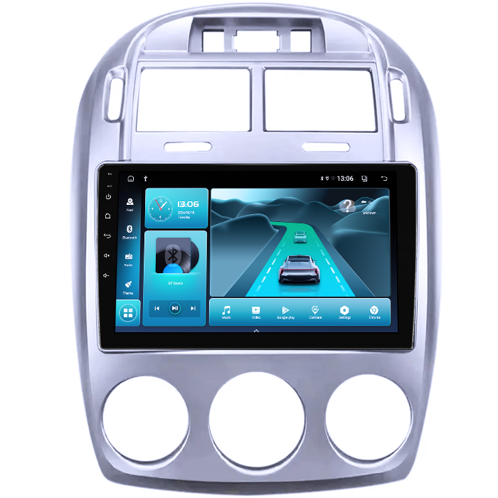 Navigatie dedicata Kia Cerato 2005-2006, 8GB RAM 128GB ROM, Octacore, Platforma TS18, Android 13, Display QLED 9”, Suporta camera 360º, DSP, Carplay&Android Auto, SIM 4G, Ventilator Activ [3]