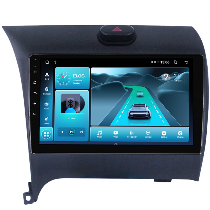 Navigatie dedicata Kia Cerato 2013-2017, 8GB RAM 128GB ROM, Octacore, Platforma TS18, Android 13, Display QLED 9”, Suporta camera 360º, DSP, Carplay&Android Auto, SIM 4G, Ventilator Activ [3]
