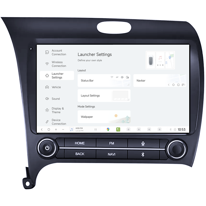 Navigatie dedicata Kia K3 2013-2018, DUDU3, 4GB RAM 64GB ROM, Octacore, Platforma 8581, Android, Display QLED 9", DSP, Carplay&AndroidAuto [2]