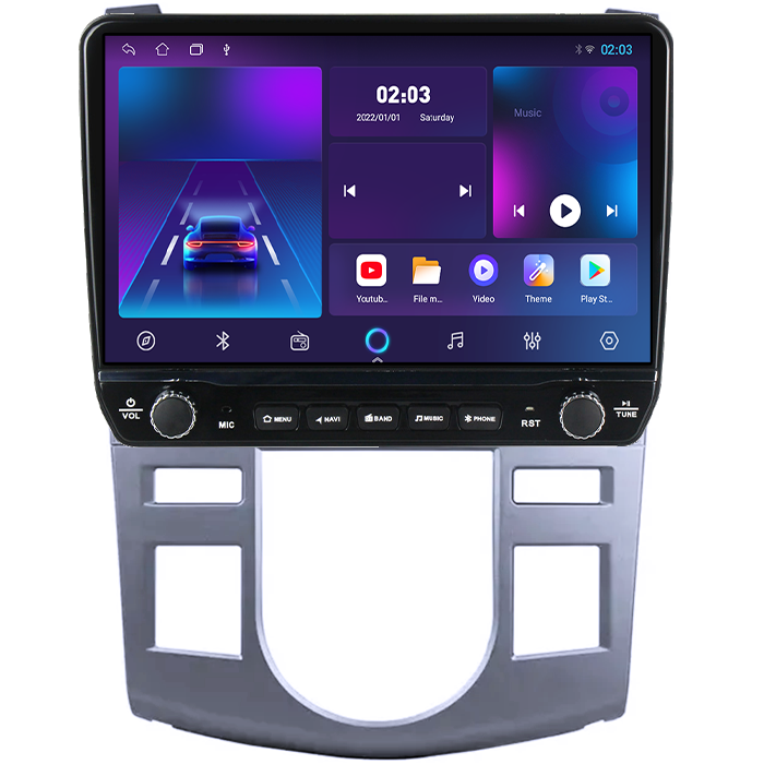 Navigatie dedicata Kia Forte Cerato 2008-2013 Tesla cu butoane rotative model 2024, 4GB RAM 64GB ROM, Procesor Quadcore, Android 14, Display QLED 10", DSP, Carplay&Android Auto [5]