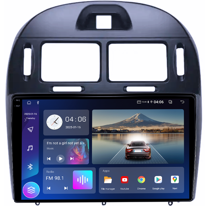 Navigatie dedicata KIA Cerato Foret 2017, 4GB RAM 64GB ROM, Quad Core, Display 10" QLED 1K, Carplay, Android 14, Bluetooth, Magazin Play, Suport Camere AHD [2]