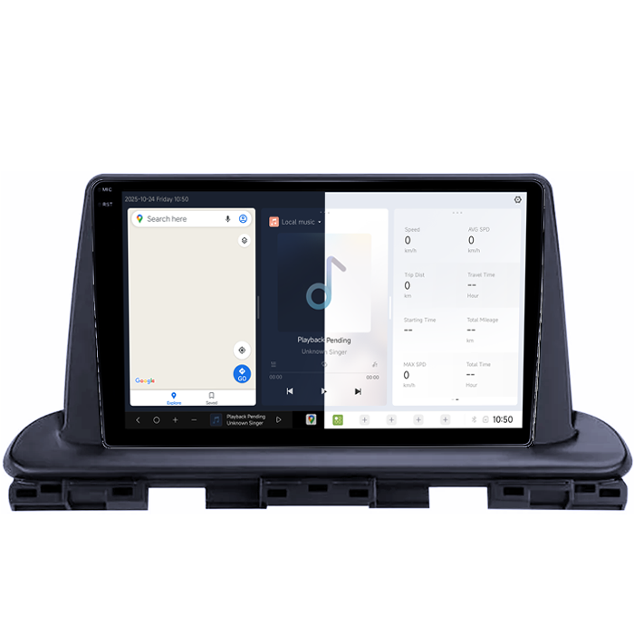 Navigatie dedicata Kia Cerato 2018-2021, DUDU3, 4GB RAM 64GB ROM, Octacore, Platforma 8581, Android, Display QLED 9", DSP, Carplay&AndroidAuto [2]