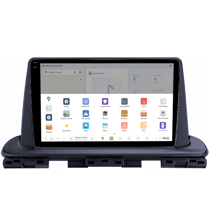 Navigatie dedicata Kia Cerato 2018-2021, DUDU3, 4GB RAM 64GB ROM, Octacore, Platforma 8581, Android, Display QLED 9", DSP, Carplay&AndroidAuto [3]