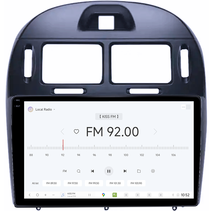 Navigatie dedicata Kia Cerato Foret 2017, DUDU3, 4GB RAM 64GB ROM, Octacore, Platforma 8581, Android, Display QLED 9", DSP, Carplay&AndroidAuto [4]