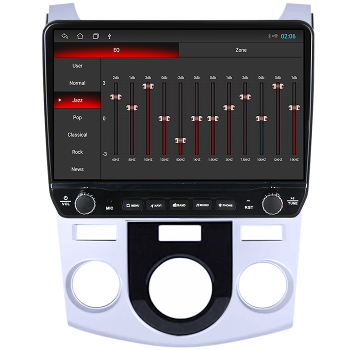 Navigatie dedicata Kia Forte Cerato 2008-2013 Tesla cu butoane rotative model 2024, 4GB RAM 64GB ROM, Procesor Quadcore, Android 14, Display QLED 10", DSP, Carplay&Android Auto [2]