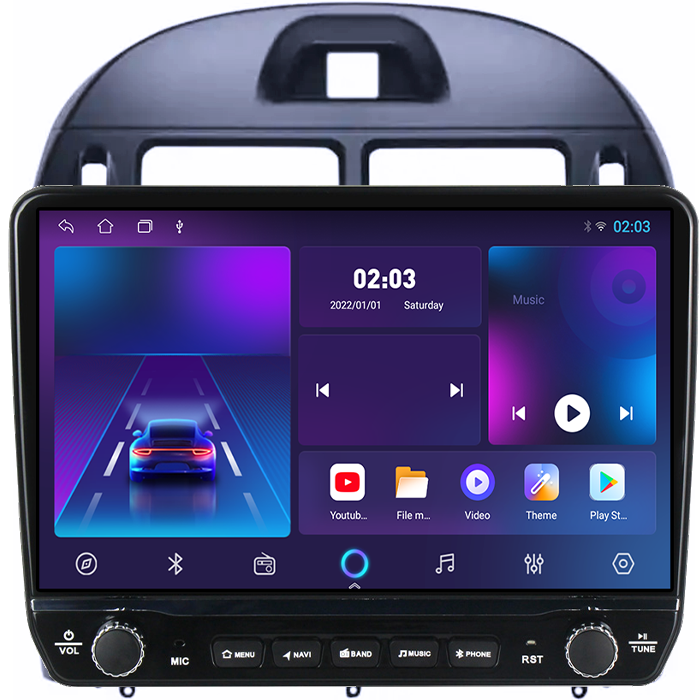 Navigatie dedicata Kia Cerato Foret 2017 Tesla cu butoane rotative model 2024, 4GB RAM 64GB ROM, Procesor Quadcore, Android 14, Display QLED 10", DSP, Carplay&Android Auto [5]