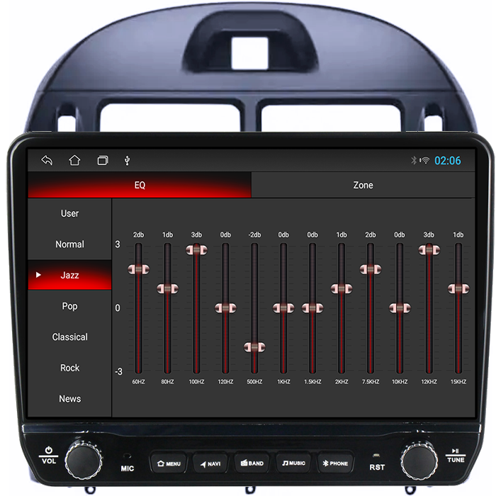 Navigatie dedicata Kia Cerato Foret 2017 Tesla cu butoane rotative model 2024, 4GB RAM 64GB ROM, Procesor Quadcore, Android 14, Display QLED 10", DSP, Carplay&Android Auto [2]