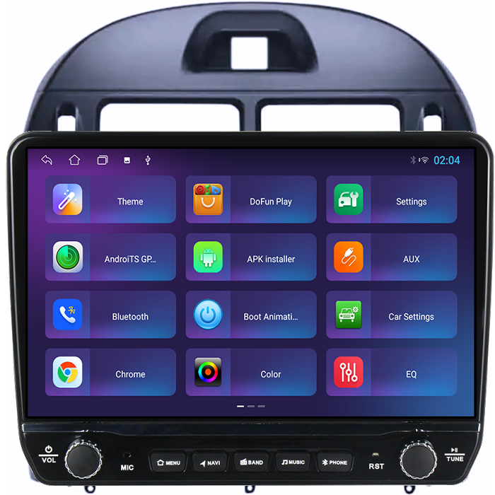 Navigatie dedicata Kia Cerato Foret 2017 Tesla cu butoane rotative model 2024, 4GB RAM 64GB ROM, Procesor Quadcore, Android 14, Display QLED 10", DSP, Carplay&Android Auto [4]