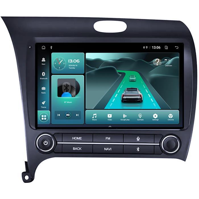 Navigatie dedicata KIA K3 2013-2018, 4GB RAM 64GB ROM, Octacore, Android 14, Display QLED 9", DSP, Carplay&Android Auto, SIM 4G, Ventilator Activ [2]