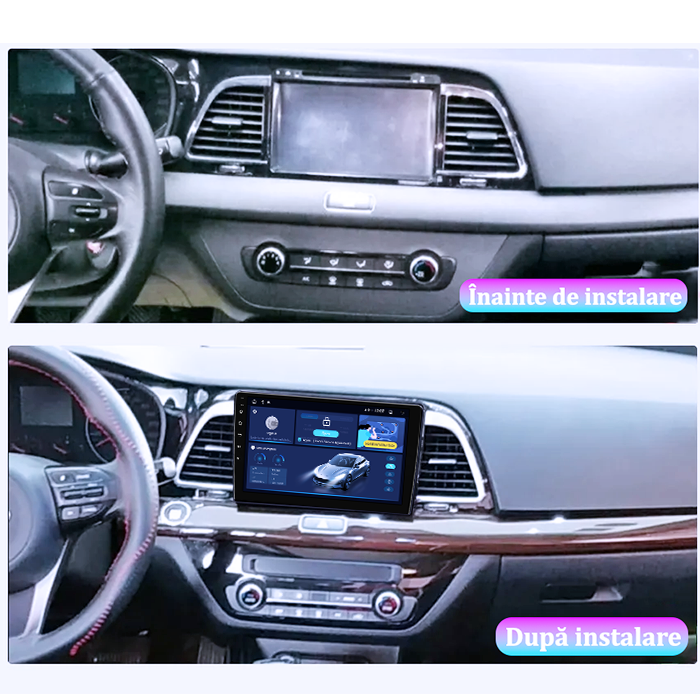 Navigatie dedicata Kia K4 2014 , 4GB RAM 32GB ROM, Octacore, Android 14, Display QLED  9", DSP, Carplay&Android Auto, SIM 4G, Bluetooth, Ventilator Activ [5]