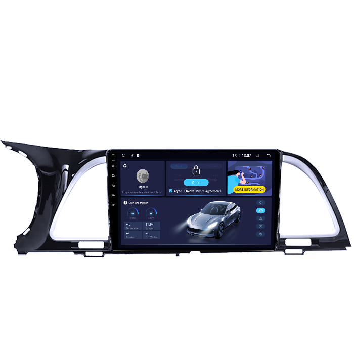 Navigatie dedicata Kia K4 2014, 4GB RAM 64GB ROM, Procesor Qualcomm Octacore, Android 14, Rezolutie 2K, Display QLED 9", DSP, Carplay&Android Auto, SIM 4G [2]