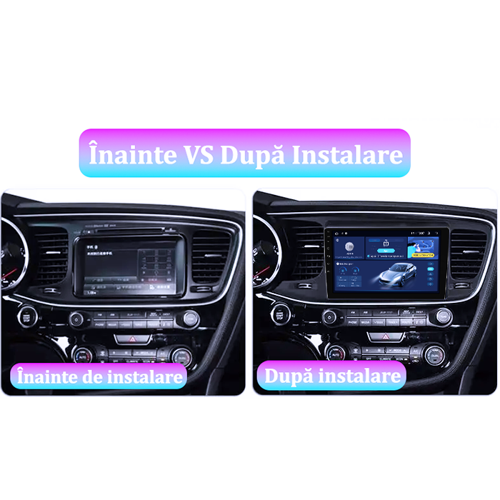 Navigatie dedicata Kia Optima K5 2013-2015, Black, DUDU3, 4GB RAM 64GB ROM, Octacore, Platforma 8581, Android, Display QLED 9", DSP, Carplay&AndroidAuto [6]