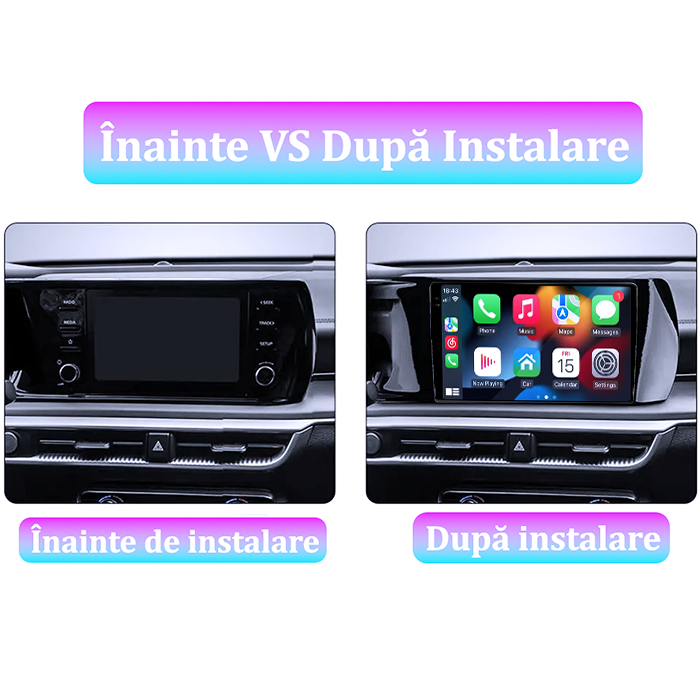Navigatie dedicata KIA K5 3 2020-2021,4GB RAM 64GB ROM, Procesor Qualcomm Octacore, Android 14, Rezolutie 2K, Display QLED 10", DSP, Carplay&Android Auto, SIM 4G [6]