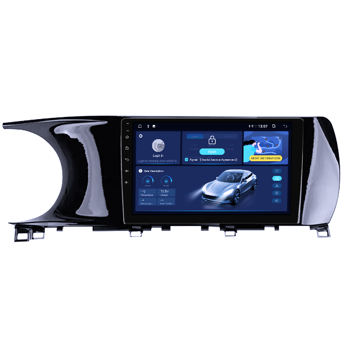 Navigatie dedicata KIA K5 3 2020-2021, 8GB RAM 128GB ROM, Octacore, Platforma TS18, Android 13, Display QLED 10”, Suporta camera 360º, DSP, Carplay&Android Auto, SIM 4G, Ventilator Activ [2]
