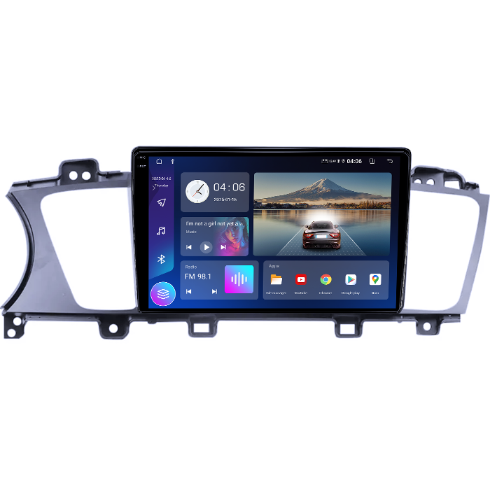 Navigatie dedicata Kia K7 Cadenza 2013-2017, 4GB RAM 32GB ROM, Octacore, Android 14, Display QLED  9", DSP, Carplay&Android Auto, SIM 4G, Bluetooth, Ventilator Activ [2]