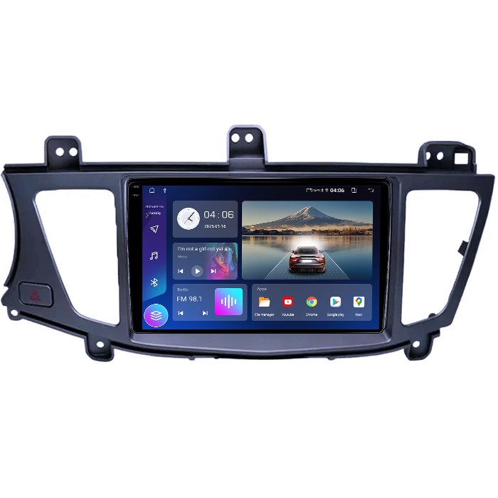 Navigatie dedicata Kia K7 Cadenza 2011-2012, 4GB RAM 64GB ROM, Octacore, Android 14, Display QLED 9", DSP, Carplay&Android Auto, SIM 4G, Ventilator Activ [2]
