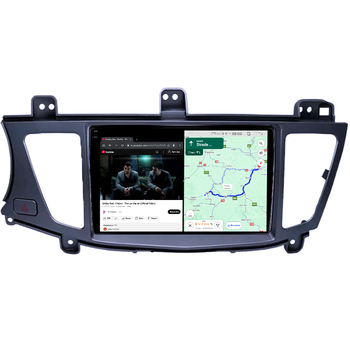 Navigatie dedicata Kia K7 Cadenza 2011-2012, 4GB RAM 64GB ROM, Octacore, Android 14, Display QLED 9", DSP, Carplay&Android Auto, SIM 4G, Ventilator Activ [4]