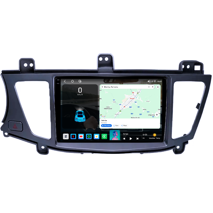 Navigatie dedicata Kia K7 Cadenza 2011-2012, 4GB RAM 64GB ROM, Procesor Qualcomm Octacore, Android 14, Rezolutie 2K, Display QLED 9", DSP, Carplay&Android Auto, SIM 4G [2]