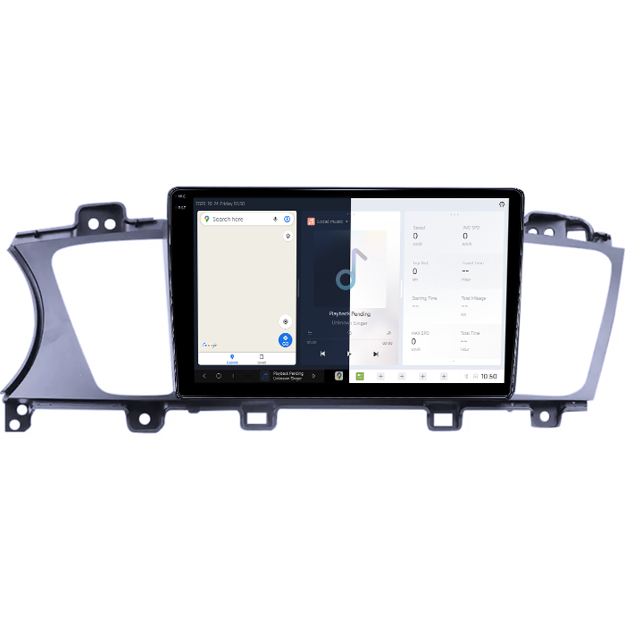 Navigatie dedicata Kia K7 Cadenza 2013-2017, DUDU3, 4GB RAM 64GB ROM, Octacore, Platforma 8581, Android, Display QLED 9", DSP, Carplay&AndroidAuto [2]