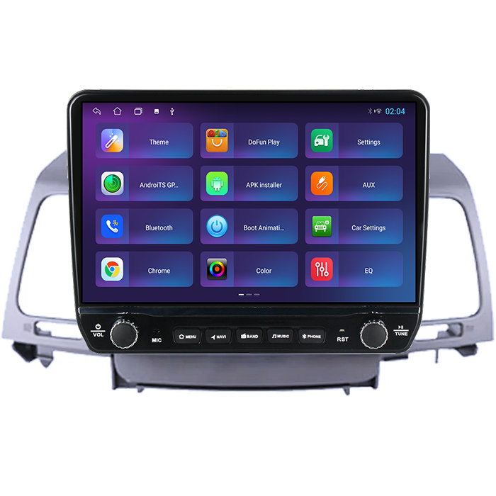 Navigatie dedicata Kia Opirus 2007-2008 Tesla cu butoane rotative model 2024, 4GB RAM 64GB ROM, Procesor Quadcore, Android 14, Display QLED 10", DSP, Carplay&Android Auto [4]