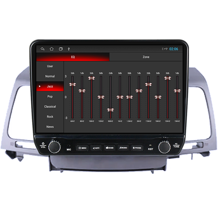 Navigatie dedicata Kia Opirus 2007-2008 Tesla cu butoane rotative model 2024, 4GB RAM 64GB ROM, Procesor Quadcore, Android 14, Display QLED 10", DSP, Carplay&Android Auto [2]