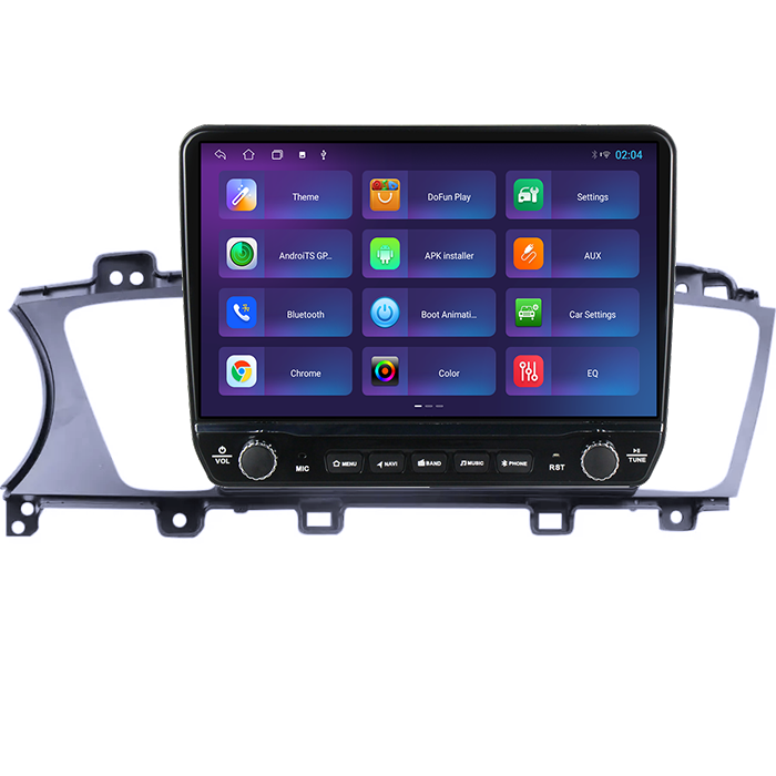 Navigatie dedicata Kia K7 Cadenza 2011-2012 Tesla cu butoane rotative model 2024, 4GB RAM 64GB ROM, Procesor Quadcore, Android 14, Display QLED 10", DSP, Carplay&Android Auto [4]