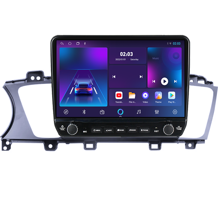 Navigatie dedicata Kia K7 Cadenza 2011-2012 Tesla cu butoane rotative model 2024, 4GB RAM 64GB ROM, Procesor Quadcore, Android 14, Display QLED 10", DSP, Carplay&Android Auto [5]