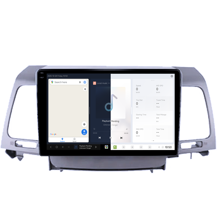 Navigatie dedicata Kia Opirus 2007-2008, DUDU3, 4GB RAM 64GB ROM, Octacore, Platforma 8581, Android, Display QLED 9", DSP, Carplay&AndroidAuto [2]