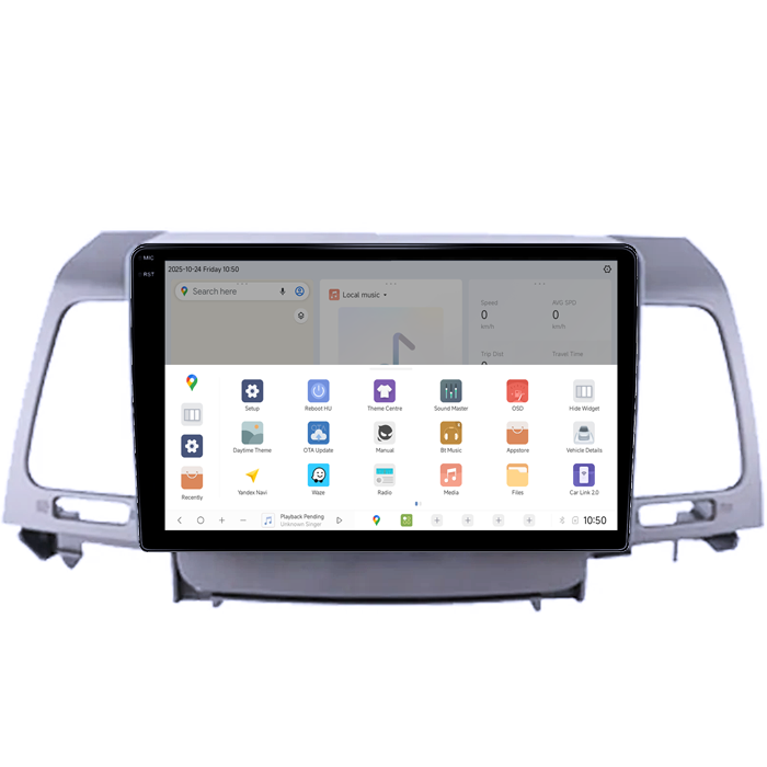 Navigatie dedicata Kia Opirus 2007-2008, DUDU3, 4GB RAM 64GB ROM, Octacore, Platforma 8581, Android, Display QLED 9", DSP, Carplay&AndroidAuto [3]