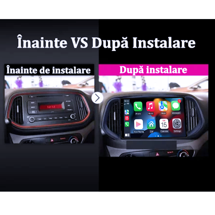 Navigatie dedicata Kia KX3 2014-2016, 8GB RAM 128GB ROM, Octacore, Platforma 7862, Android 14, Display QLED 10", Suporta camera 360", DSP, Carplay&Android Auto, SIM 4G, Ventilator Activ [2]