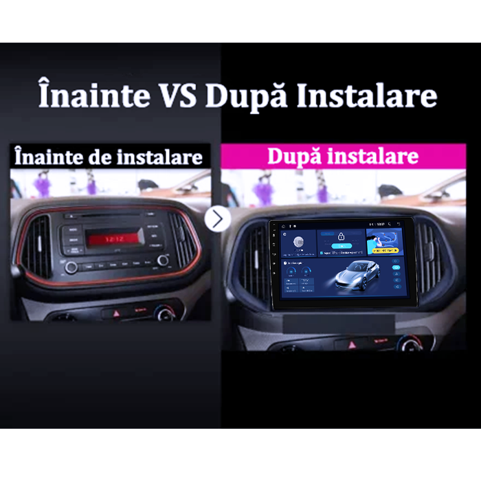 Navigatie dedicata Kia KX3 2014-2016 , 4GB RAM 64GB ROM, Quadcore, Android 14, Display QLED 1K, 10", DSP, Carplay&Android Auto, Suport camere AHD [4]
