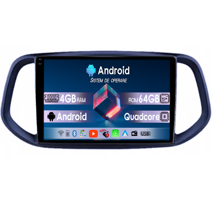 Navigatie dedicata Kia KX3 2014-2016 , 4GB RAM 64GB ROM, Quadcore, Android 14, Display QLED 1K, 10", DSP, Carplay&Android Auto, Suport camere AHD [1]