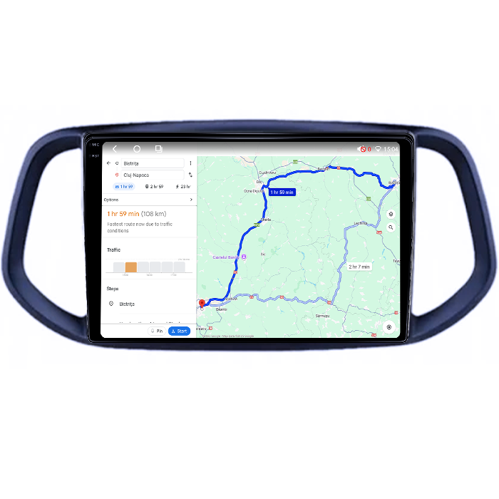 Navigatie dedicata Kia KX3 2014-2016, 4GB RAM 64GB ROM, Procesor Qualcomm Octacore, Android 14, Rezolutie 2K, Display QLED 10", DSP, Carplay&Android Auto, SIM 4G [6]